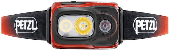 Petzl Επαναφορτιζόμενος Φακός Κεφαλής LED IPX4 με Μέγιστη Φωτεινότητα 1100lm Swift Rl