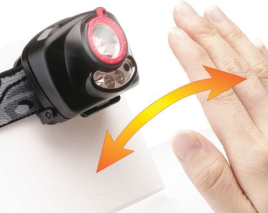 Lumenor Φακός Κεφαλής LED με Μέγιστη Φωτεινότητα 100lm Sensor