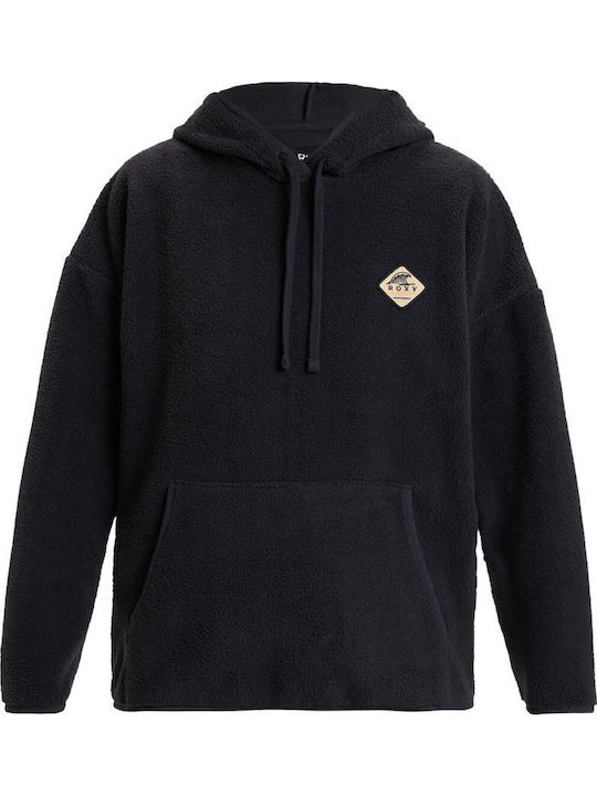 Cool Calling Damen Langarm Pullover mit Kapuze Schwarz