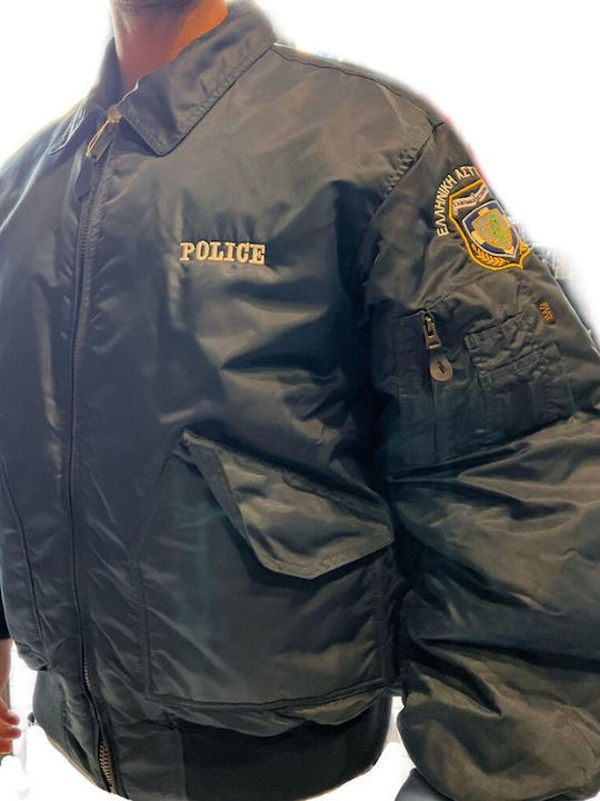 Woodland Police Jacket Blue