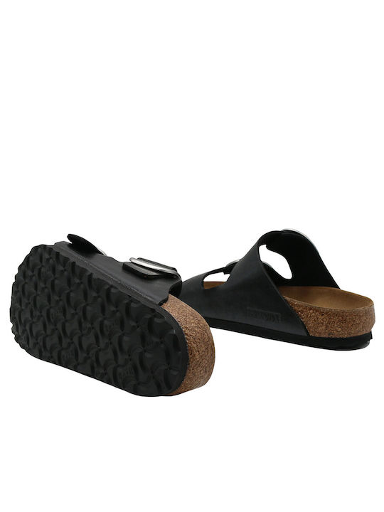 Birkenstock Γυναικεία Σανδάλια σε Μαύρο Χρώμα