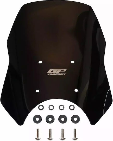 Gpk Windshield Royal Enfield Himalayan 450 2024-2025 39cm Black