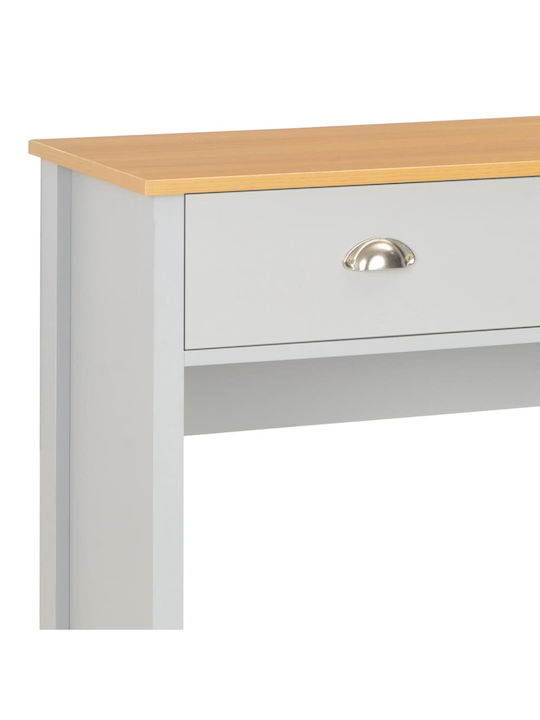 Wooden Console Table Gray L97xW35xH76cm