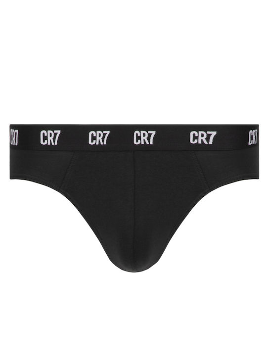 Herren Slips Schwarz 3Packung