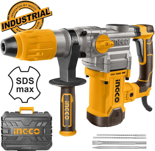Ingco Impact Demolition Hammer Electric 1600W with Chuck SDS Max