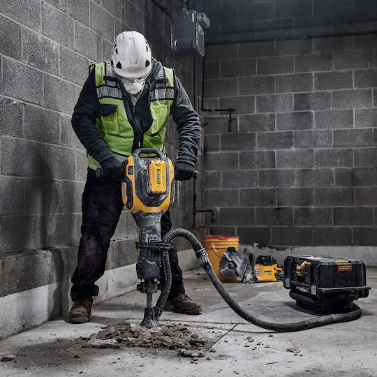 DEWALT Κρουστικό Κατεδαφιστικό Μπαταρίας 54V 2x15Ah με Υποδοχή HEX DCH966Z2