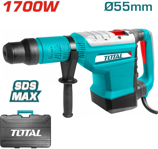 Total Impact Demolition Hammer Electric 1700W with Chuck SDS Max TH117556