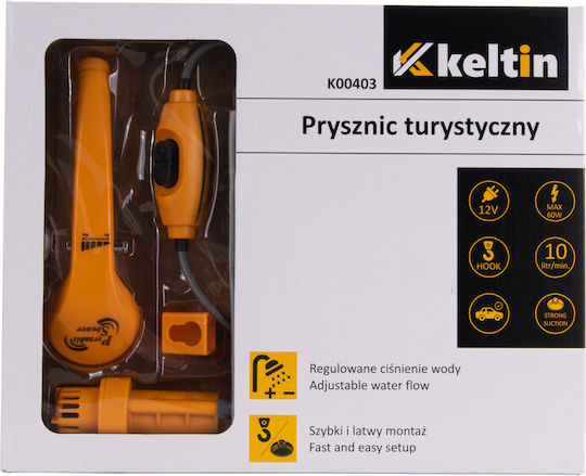 Keltin Electric Car Shower for Camping 12V