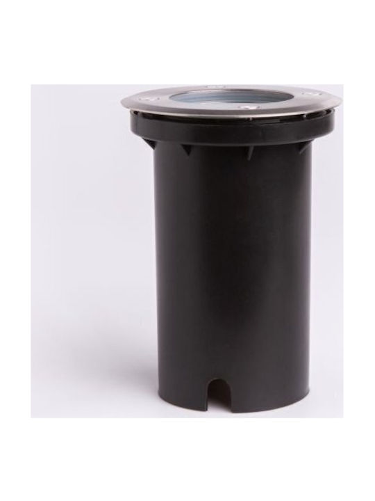 Eco Light Φωτιστικό Δαπέδου Εξωτερικού Χώρου IP67 για Ντουί GU10 Ασημί