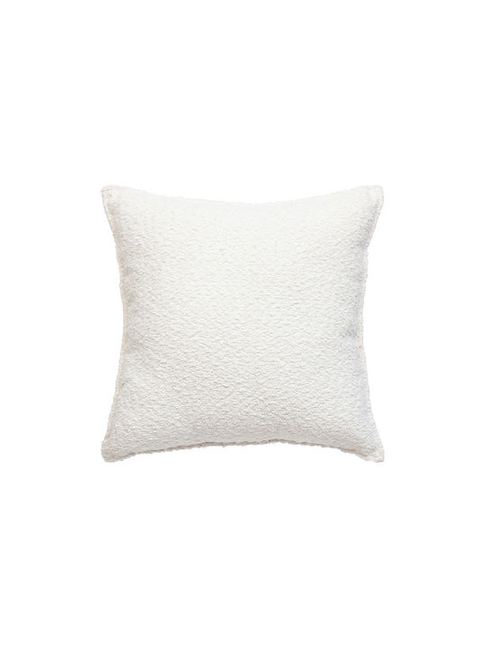Atmosphera Sofa Cushion Saona Velvet Ivory 204403a 45x45cm