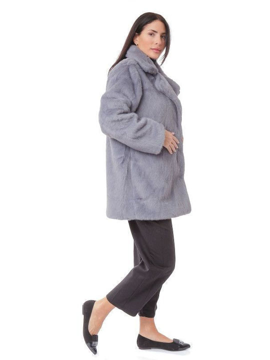 Дамска кожухарка Blue Grey