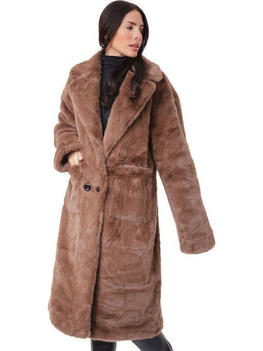 Women's Short Fur Brown