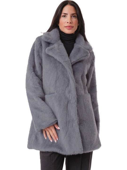 Дамска кожухарка Blue Grey