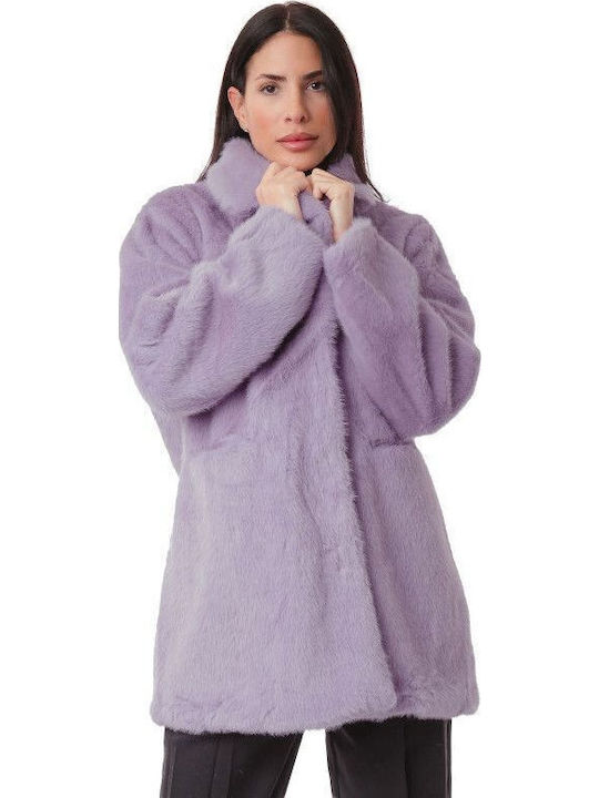 Women's Short Fur Lila