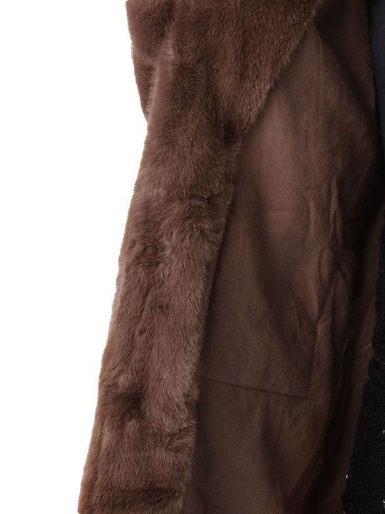 Women's Short Fur Brown