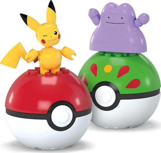 Mega Bloks Παιχνίδι Μινιατούρα Pokemon για 6+ Ετών