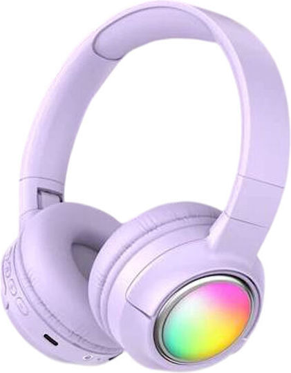MSL-915 Bluetooth Wireless On Ear Headphones Light Blue