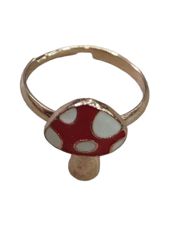 Beboulino Faux Opening Kids Ring Mushroom 3 930-0053 Beboulino Faux Opening Kids Ring Mushroom 3 930-0053
