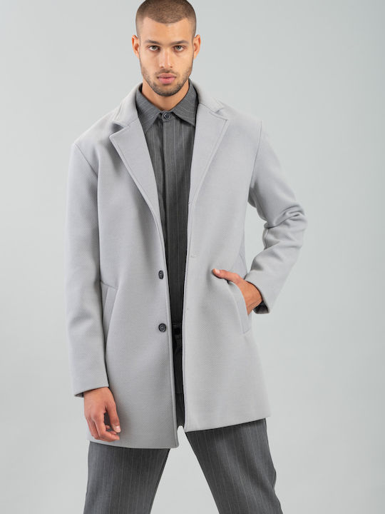 Vittorio Artist Biagi Men's Coat Gray