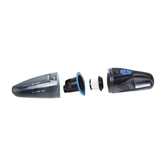 Primo Rechargeable Handheld Vacuum 14.8V Anthracite-Blue