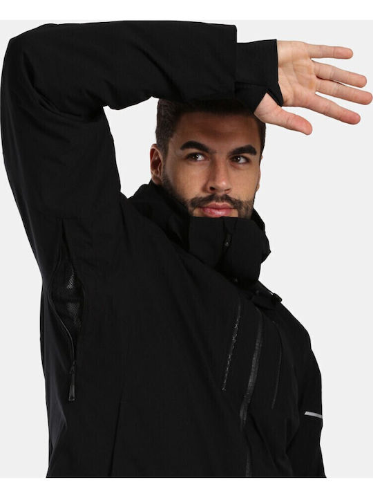 Kilpi WM0110KI-BLK Ανδρικό Μπουφάν για Σκι & Snowboard Μαύρο