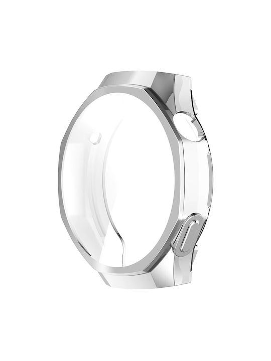 Best Accessories 2 In 1 Protective Case Silver Huawei Watch Gt5 Pro 46mm