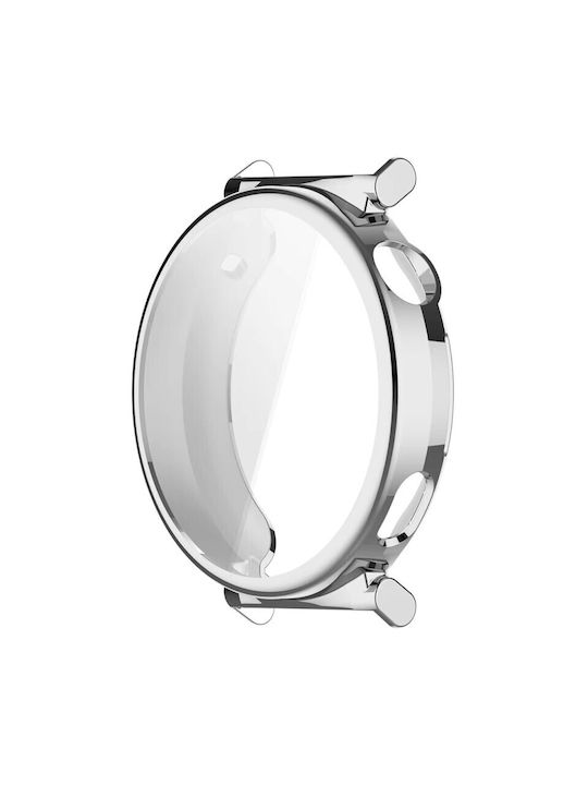 Best Accessories 2 In 1 Protective Case Silver Huawei Watch Gt5 41mm