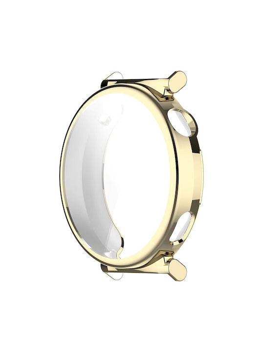 Best Accessories 2 In 1 Protective Case Gold Huawei Watch Gt5 Pro 42mm