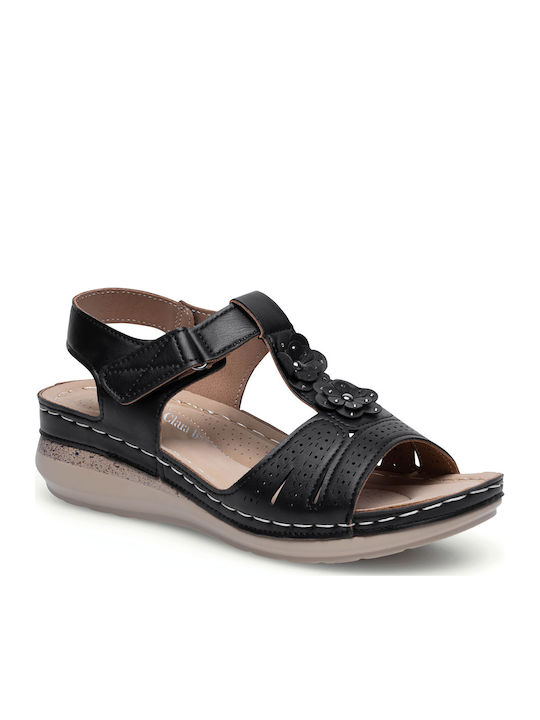 Platforme dama Culoare Full Face Negru