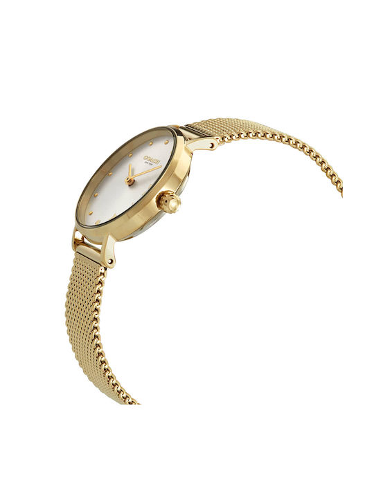 Coach Watch with Gold Metal Bracelet