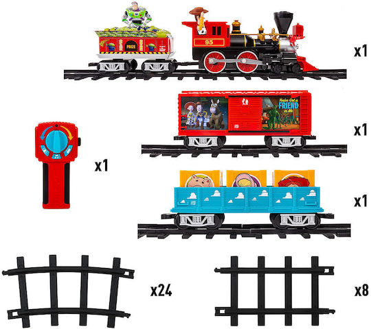 Disney Set with Train with Sound and Light for 3+ years+ Years