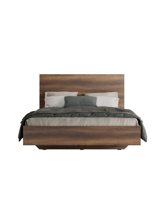 Oryana Bett Übergröße Holz Nussbaum Für Matratze 160x200cm GP009-0263
