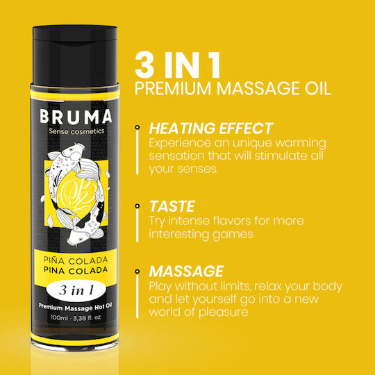 Bruma Premium Massage Hot Oil Massageöl 100ml