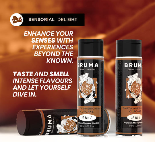 Bruma Premium Massage Hot Oil Ulei de Masaj 100ml