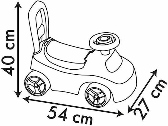 Smoby Αυτοκινητάκι Ride On για 10+ μηνών Κόκκινο