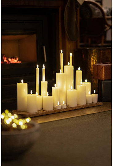 Sirius Dekorative Lampe Wachs-Politur Weiß