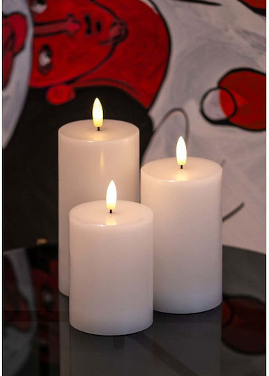 Sirius LED Decorative Table Lamp Warm White Wax Polish