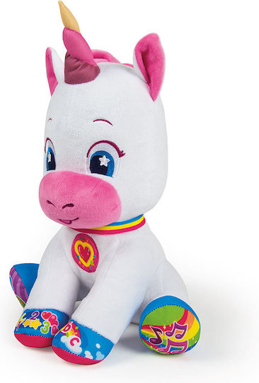 Baby Clementoni Baby Toy Jenaki the Little Unicorn made of Fabric with Music for 6++ Months