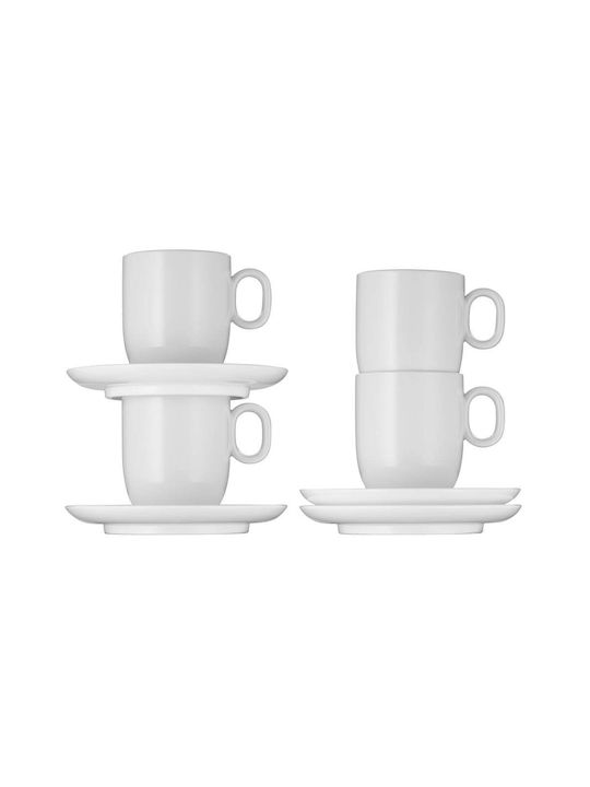WMF Комплект чаши Cappuccino от Порцелан Бели 170мл 2бр