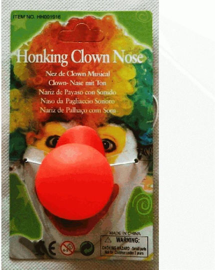 Carnival Nose Red 3pcs