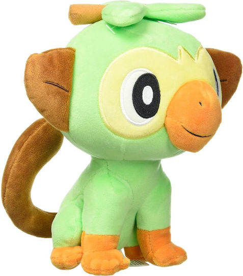 Jazwares Plush Pokemon Grookey For 2+ Years 20 cm