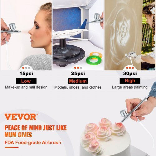 Vevor Airbrush 2bar with Injector 0.8mm Set
