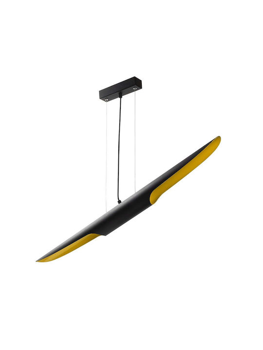 Opviq Efsun Pendant Light Black 100x8x104cm