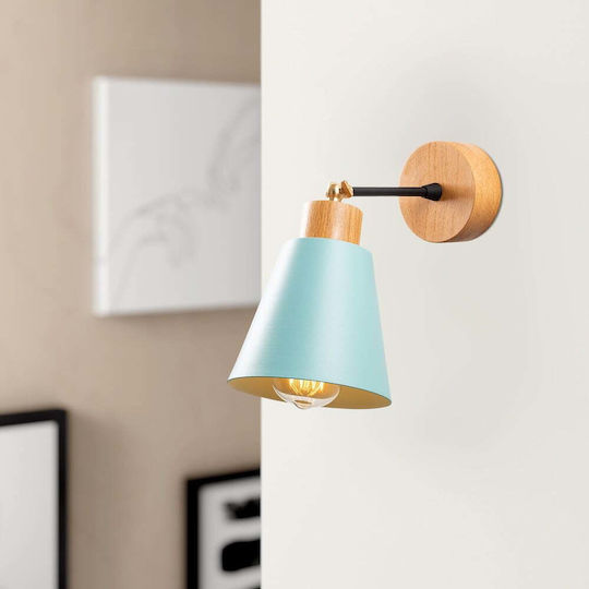 Opviq Lumină de Perete Turcoaz 14cm