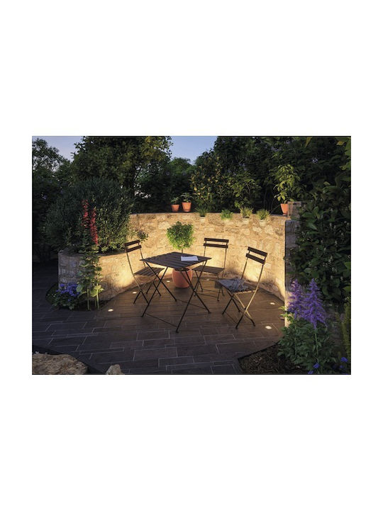 Paulmann Spot Outdoor Floor Lamp LED 5W with Warm White Light IP65 Silver