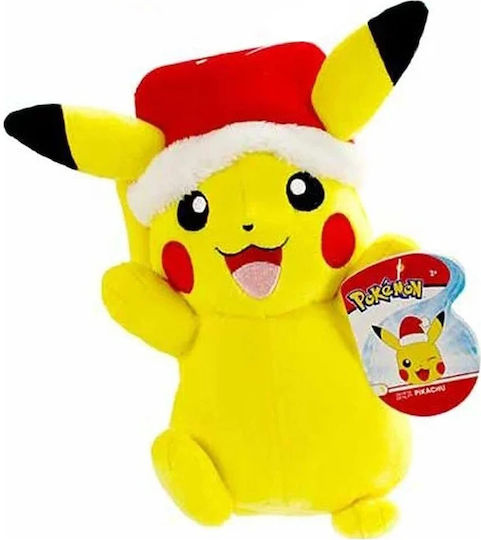 Jazwares Plush Pokemon Pikachu Christmas 20 cm