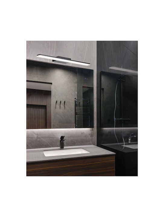 Viokef Modern Lamp Bathroom with Integrated LED and Warm White Light Black 60x40x4cm