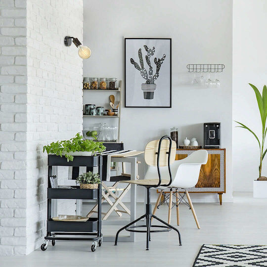 Rabalux Fidel Modern Lamp Wall with Socket E27 Black 12cm