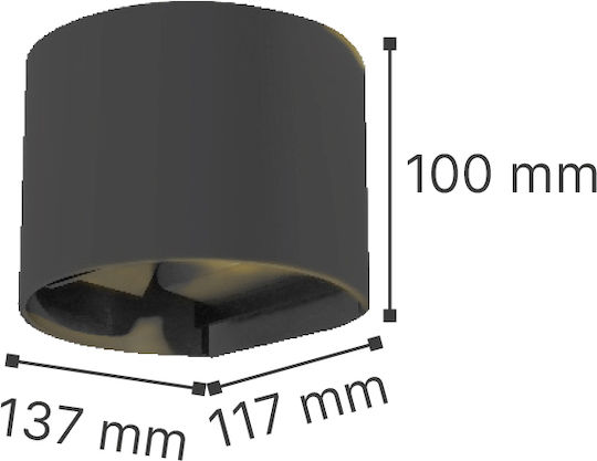 Inlight Στεγανό Σποτ LED 6W 11.7x13.7x10εκ. Inlight Στεγανό Σποτ LED 6W 11.7x13.7x10εκ.