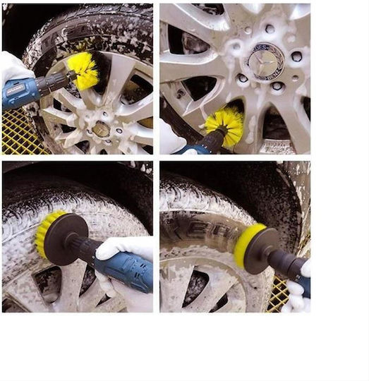 Tactix 447303 Четка За винтоверт 84mm Сет 3бр